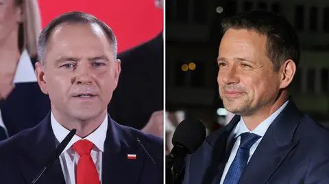 Karol Nawrocki i Rafał Trzaskowski