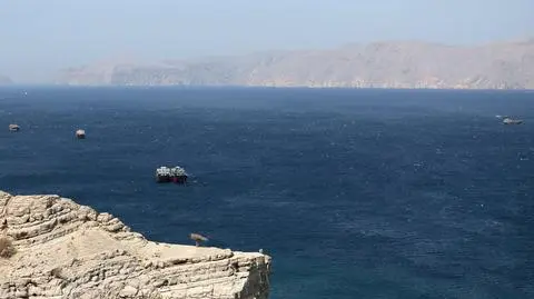 Statki przy Cieśninie Ormuz (24.06.2025 r.)