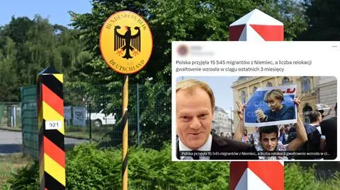 "Niemcy przysłały nam 15,5 tysiąca migrantów" w ramach relokacji? Dwa fałsze naraz