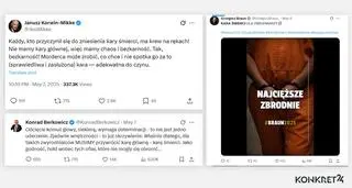 Braun, Berkowicz i Korwin-Mikke o karze śmierci