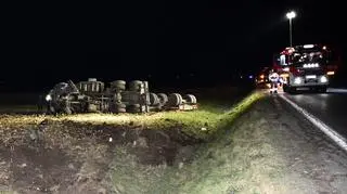 Kierowca tira nie przeżył wypadku 
