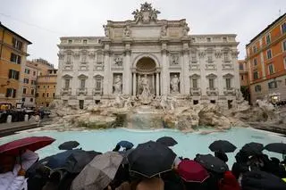 Fontanna di Trevi w Rzymie