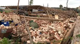 Nawałnica uszkodziła 18 budynków