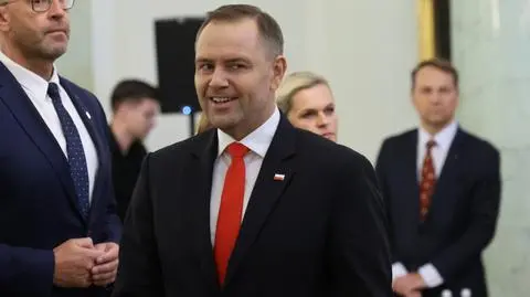 Karol Nawrocki na posiedzeniu Rady Gabinetowej 
