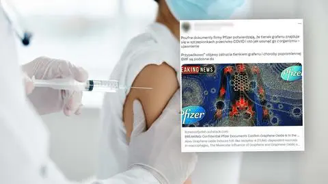 "Poufne dokumenty" Pfizera potwierdzają zawartość tlenku grafenu w szczepionkach? Nie