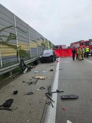 Wypadek na S8