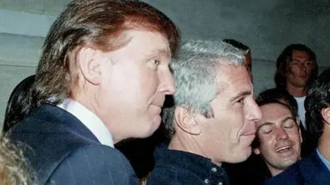 Jeffrey Epstein i Donald Trump