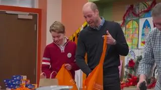 William i George w ośrodku Passage w Londynie