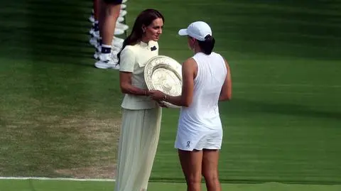 Iga Świątek, księżna Kate, Wimbledon