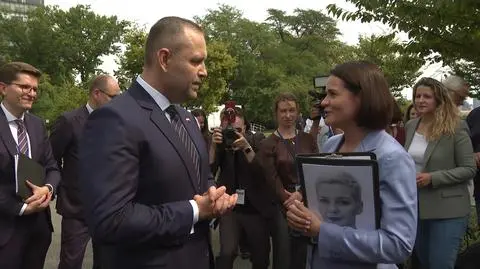 Karol Nawrocki i Swiatłana Cichanouska