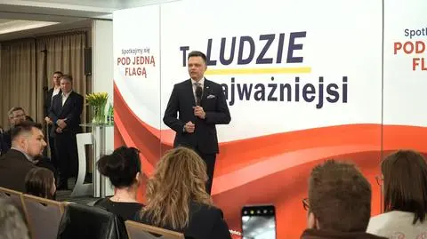 Szymon Hołownia w Łodzi