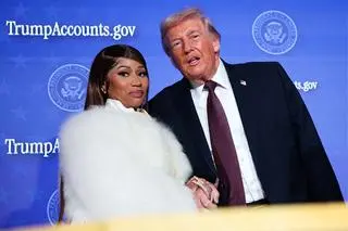 Nicki Minaj i Donald Trump