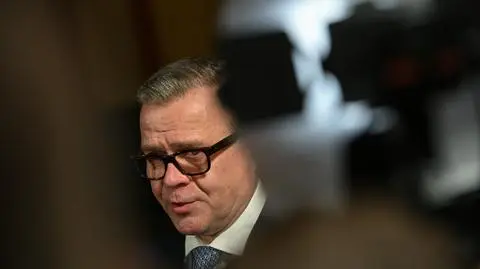 Premier Finlandii Petteri Orpo przed Szczytem Wschodniej Flanki w Helsinkach