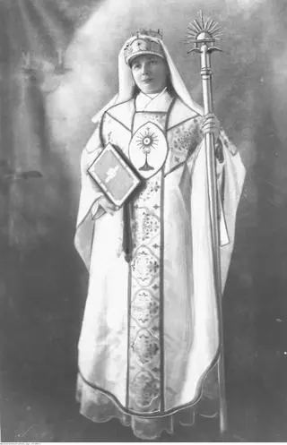 Maria Izabela Wiłucka-Kowalska przewodziła Katolickiemu Kościołowi Mariawitów w czasie II wojny światowej