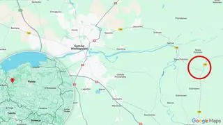 DW158 odcinek między miejscowościami Stare Polichno - Ludzisławice (woj. lubuskie)