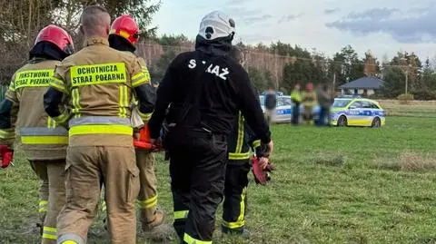 Wyszła z domu, na dwa dni utknęła na bagnistym terenie