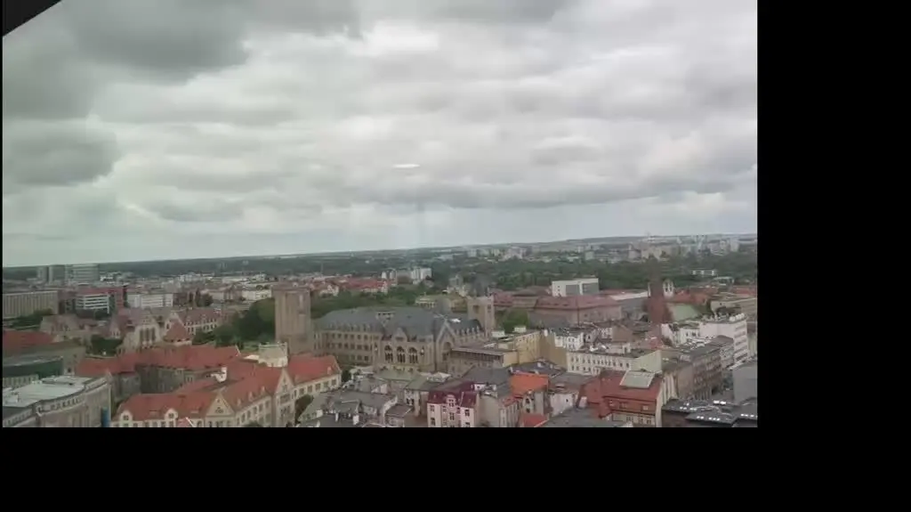 Widok na północ Poznania