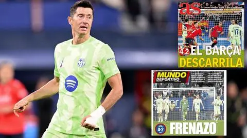 Lewandowski oceniony po porażce z Osasuną