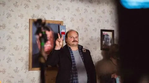 Na planie "Być kimś" Michała Toczka