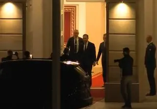 Po rozmowach obecnego i przyszłego prezydenta. Nawrocki "dziękuje za spotkanie"