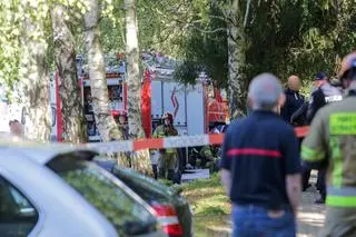 Ewakuacja mieszkańców bloku w Olsztynie