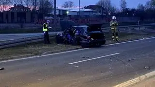 Wypadek w Tarczynie