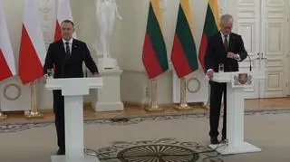 Prezydent w Wilnie. "Odbyliśmy szczerą rozmowę"