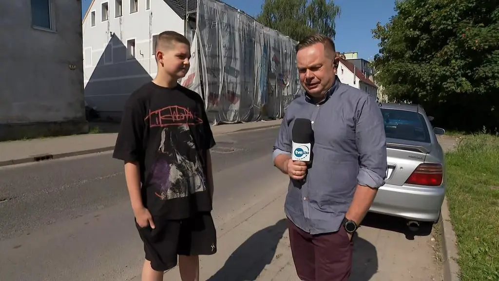 13-letni Bartosz Kopij uratował mieszkańców budynku przy ul. Kopernika w Dzierżoniowie