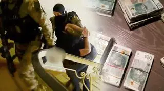 29.12.2016 | Milion złotych w gotówce i broń poukrywane w ścianach. Policja przeszukała dom handlarza dopalaczami