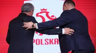 Fernando Santos (z lewej) był drugim selekcjonerem wybranym przez Cezarego Kuleszę
