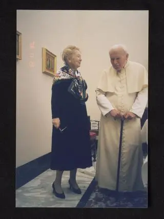 Anna-Teresa Tymieniecka i Jan Paweł II