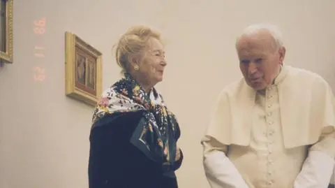 Anna-Teresa Tymieniecka i Jan Paweł II
