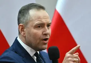 "Jeszcze wczoraj miał aspirację zostać prezydentem". Czarzasty: nie zostanie