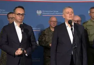 Siemoniak o "wykorzystaniu migrantów jako broni". "To wymaga działań"