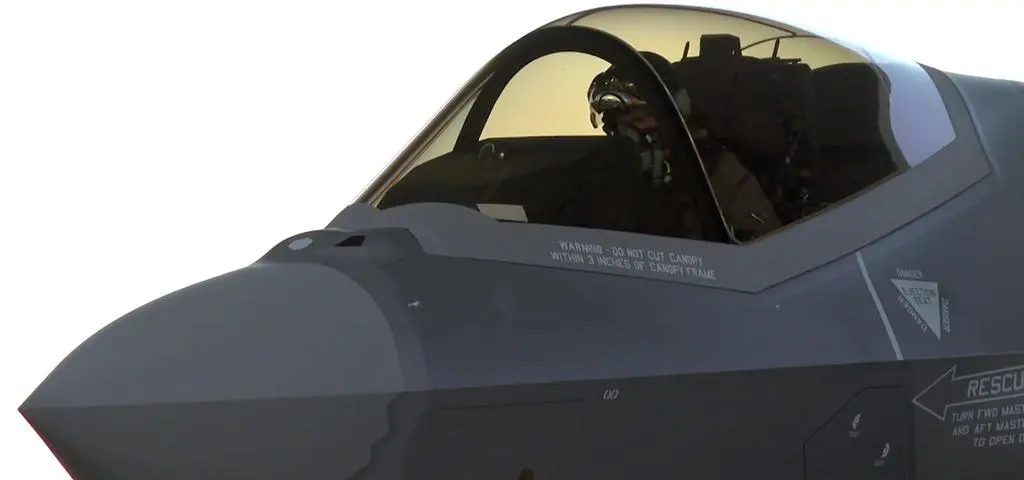 "Walka z F-35 jest nie fair. Widzi wszystko, jego - nikt"