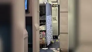 Skutki turbulencji na pokładzie samolotu Delta Airlines