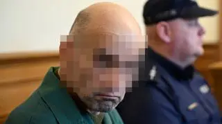 Oskarżony Piotr G. na sali Sądu Okręgowego w Gdańsku