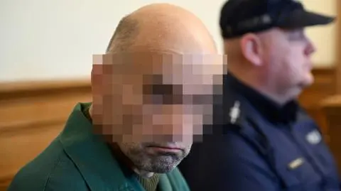 Oskarżony Piotr G. na sali Sądu Okręgowego w Gdańsku