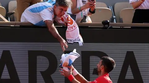 Djoković z zaskakującym prezentem. Odwdzięczył się kibicowi