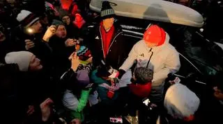 Paweł Wąsek i Kacper Tomasiak witani w swoich rodzinnych stronach