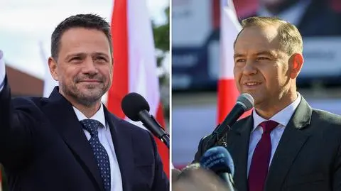 Karol Nawrocki i Rafał Trzaskowski