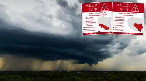 Kolejne alerty RCB. Mieszkańcy tych regionów powinni zachować szczególną ostrożność