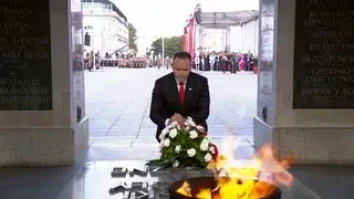 Prezydent przy Grobie Nieznanego Żołnierza