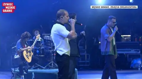 Artyści Męskiego Grania wykonali utwór "Tolerancja" 