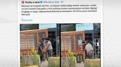 Bójka obcokrajowców w Wilanowie