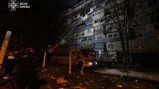 Kijów po kolejnym ataku sił rosyjskich. Zdjęcia z 14 listopada 