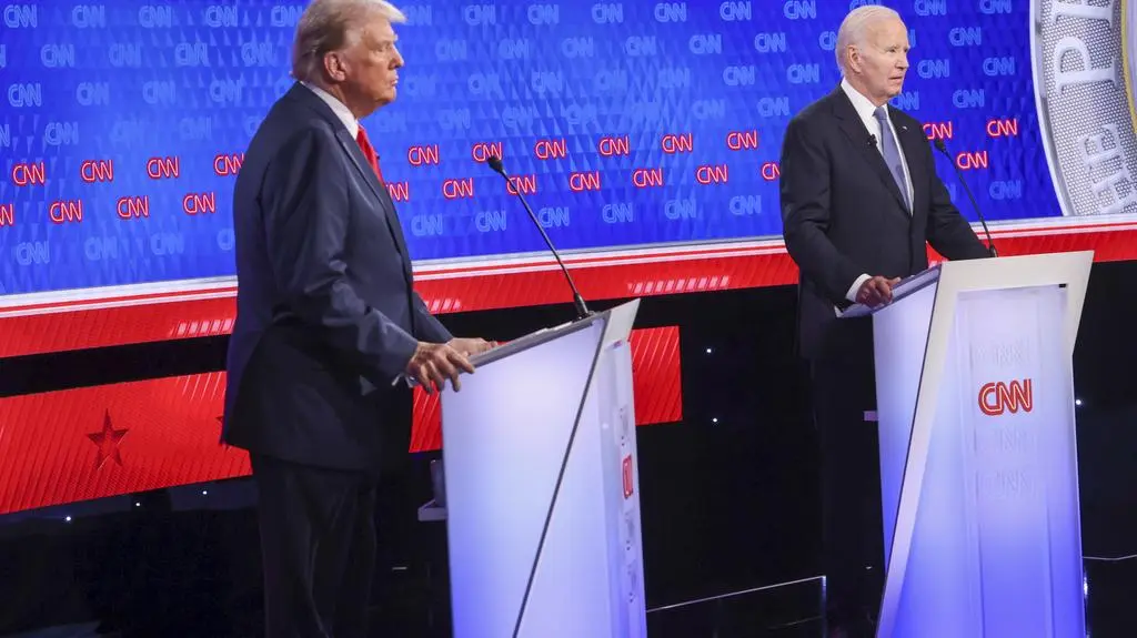 Debata Trumpa i Bidena