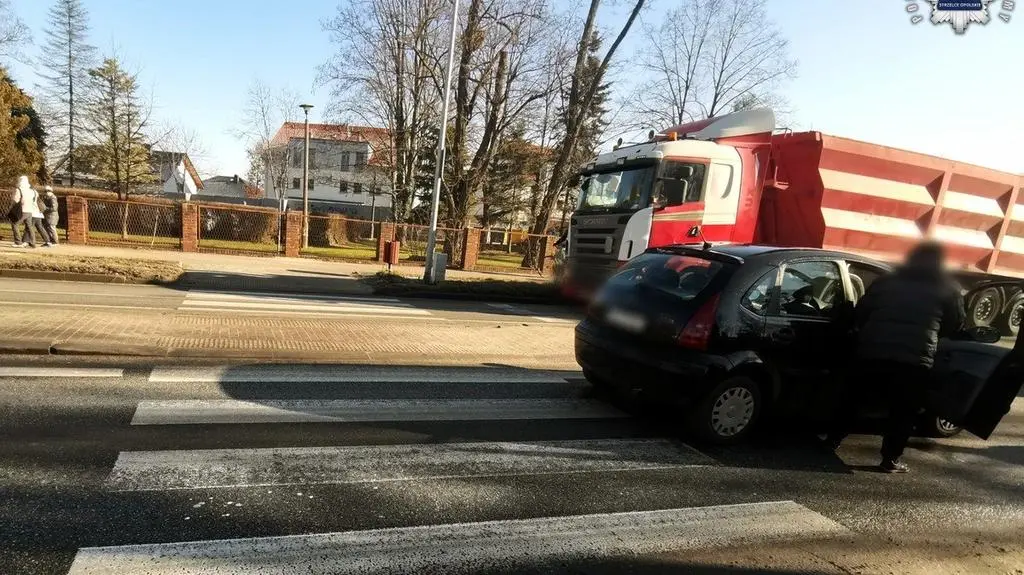 Potrącił seniorkę