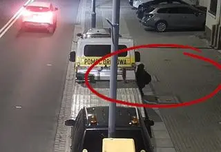 Włamał się do auta pomocy drogowej. Nie wiedział, że był obserwowany