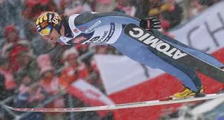 Styczeń 2008, Zakopane, Ahonen zajął 16. miejsce